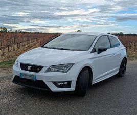 SEAT LEON 3 SC 180 CH 2015 3 PORTES PACK AÉRO INTÉRIEUR SIMILICUIR ALCANTARA