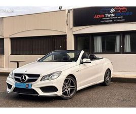 MERCEDES CLASSE E CABRIO E 220 MERCEDES CLASSE E 220D 2.2D 170 CH CABRIOLET SPORT LINE 7G-TRONIC+ / A207 PHASE 2