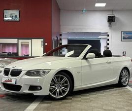 BMW SERIE 3 CABRIOLET 325 BMW SÉRIE 3 CABRIOLET 325DA 204CH SPORT DESIGN (E93)