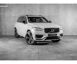 VOLVO XC90 T8 VOLVO XC90 R-DESIGN 390 CH - CAMÉRA 360 - TOIT PANORAMIQUE - BOWER & WILKINS - AFFICHAGE TÊTE HAUTE- ATTELAGE - CARNET & SUIVI COMPLET