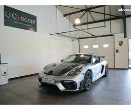 PORSCHE CAYMAN 4.0 GT4 RS 500 CH PDK - 1°MAIN - ORIGINE FRANCE - MALUS AQUITÉ - NEUVE - 233 KM - GARANTIE CONSTRUCTEUR 12.2026 - PACK WEISSACH - PACK CLUBSPORT 