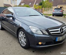 MERCEDES CLASSE E COUPE E 350 MERCEDES CLASSE E 350 CDI COUPÉ V6 – BOÎTE AUTO – CUIR – TRÈS BON ÉTAT