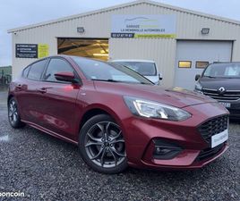 FORD FOCUS 125CH ST-LINE / 2° MAIN / AUTO PILOT / FEUX LED / CARPLAY / GARANTIE 12 MOIS