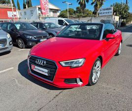 AUDI A3 CABRIOLET S-LINE 2.0 TDI 150 CV 16V S-TRONIC 6 BOÎTE AUTOMATIQUE 14990EUROS