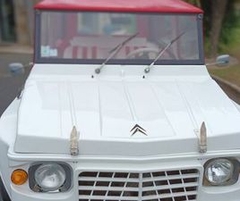 MEHARI 4PL BLANCHE ET ROUGE RESTAURÉE