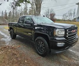 2017 GMC SIERRA 1500 EXT CAB 4X4 5.3L