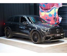 MERCEDES-BENZ CLASSE GLC 63 AMG V8 4.0 476CV 4MATIC 9G-TRONIC | MALUS PAYÉ | CARPLAY | CAMÉRA 360° | LED | À PARTIR DE 989/MOIS