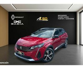 PEUGEOT 3008 1.6I 16V S&S 180 BV EAT8 GT, CARPLAY, ATTELAGE, RADAR 360, CHAÎNE DE DISTRI