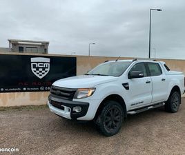 FORD RANGER 3.2 TDCI 200 CV DOUBLE CABINE BVM6 WILDTRAK - COUVRE BENNE SUR MESURE, CAMERA DE RECUL, ATTELAGE, GPS, BLUETOOTH..