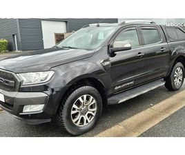 FORD RANGER WILDTRAK FORD RANGER WILDTRAK 3.2 TDCI 200 BVA 4X4 PICKUP DOUBLE CABINE CAMÉRA HARD TOP ATTELAGE