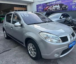 RENAULT SANDERO EXPRESSION 1.6 8V 2010 COMPLETO + GNV - REVISADO! NOVO DEMAIS!