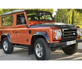 2009 LAND ROVER DEFENDER ORANGE MANUEL, 6 VITESSES CONDUI...