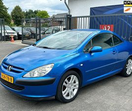 PEUGEOT 307 CC - 1.6-16V / CABRIO / SENSOREN / LEUK VOOR IN DE ZOMER