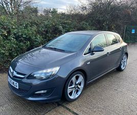 VAUXHALL ASTRA 2015 (65) - 1.6I 16V LIMITED EDITION 5DR GREY 76K MILES FSH YEARS MOT WARRANTY