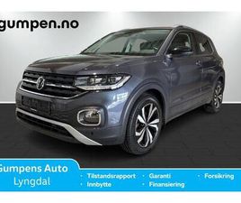 VOLKSWAGEN T-CROSS STYLE 110 DSG RYGGEKAMERA,ACC