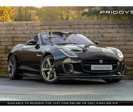 2018 JAGUAR F-TYPE 3.0 V6 SUPERCHARGED 400 SPORT CONVERTIBLE
