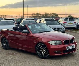 2009 BMW 1 SERIES 2.0TD 120D SE CONVERTIBLE 2D