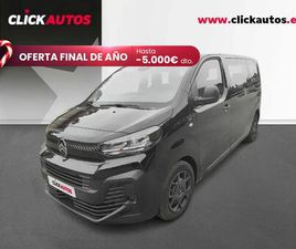 CITROEN JUMPY CITROEN JUMPY 2.0 BLUEHDI 180CV COMBI TALLA M EAT8 9 PL