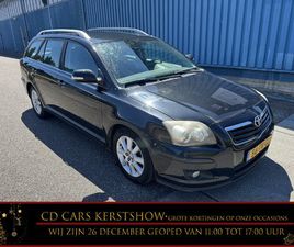 TOYOTA AVENSIS WAGON 2.0 VVTI LUNA CLIMA, RADIO, CRUISE CONTROL, LICHTMETALEN VELGEN BIJ DE VERKOOP VAN GEBRUIKTE VOERTUIGEN DOOR CD-CARS WORDT GEEN STANDAARD G
