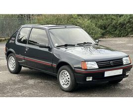 1986 PEUGEOT 205 GTI 1.6 À VENDRE PAR ENCHÈRE