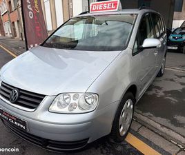 ??TOURAN 1.9TDI *7PLACES 1ÈRE MAIN CARNET À JOUR