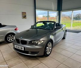 BMW SERIE 1 CABRIOLET 120 BMW SERIE 1 CABRIOLET 120 DA 177CV PACK LUXE GARANTIE 3 MOIS