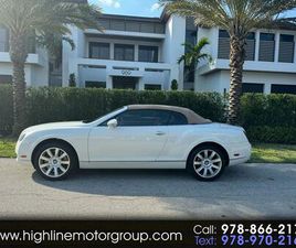 USED 2008 BENTLEY CONTINENTAL GTC 2DR CONV