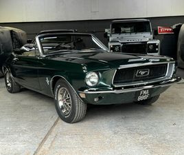 FORD MUSTANG CABRIO 2018 - 5.0 V8 CONVERTIBLE 1968 2-DOOR