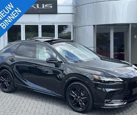 LEXUS RX 500H F SPORT LINE NIEUW DIRECT LEVERBAAR OBSIDIAN PACK PANODAK MARK LEVINSON STOELVENT