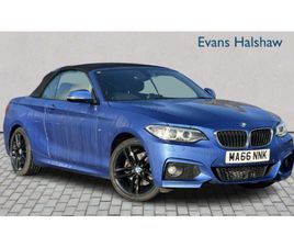 BMW 2 SERIES CONVERTIBLE 220D M SPORT 2DR [NAV] STEP AUTO
