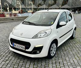 BRUGT PEUGEOT 107 1,0 WHITE 68HK 5D TIL SALG