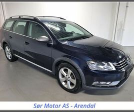 VOLKSWAGEN PASSAT ALLTRACK 2.0TDI 170HK4-MOTION-AUTOMAT-SKINN-NAVIGASJON-XENON-LED