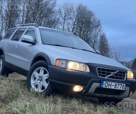 VOLVO XC 70, CENA 4 950 €. TIKKO IEVESTS, VOLVO XC70 2.4D, MANUĀLS, RIEPAS SĪKĀKA ĀDAS - SLUDINĀJUMI