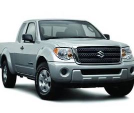 2010 SUZUKI EQUATOR SPORT 4X4 EXTENDED CAB