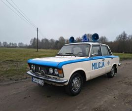 FIAT 125P MILICJA REZERWACJA CIECIERZYCE • OLX.PL