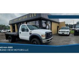 2009 FORD SUPER DUTY F-550 DRW 4X2 2DR REGULAR CAB 140.8 200.8 IN. WB