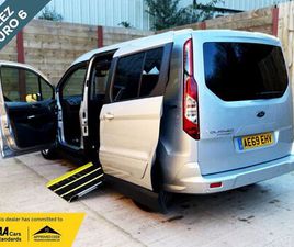 FORD GRAND TOURNEO CONNECT 2019 (69) - 3 SEAT SIDE ENTRY PASSENGER UP FRONT WHEELCHAIR ACCESSIBLE VEHICLE 5-DOOR