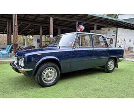ALFA ROMEO GIULIA NUOVA SUPER 1600 – 1977 A VENDRE