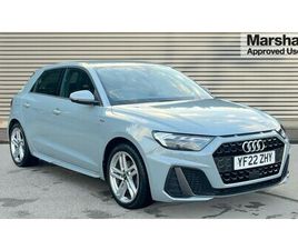 AUDI A1 30 TFSI AUDI A1 5DR A1 30 TFSI 110 S LINE 5DR S TRONIC