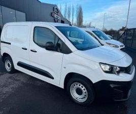 ② PEUGEOT PARTNER 1.5 HDI 1ST EIG OHBOEK AIRCO CRUISE CARPLAY — CAMIONNETTES & UTILITAIRES — 2EMEMAIN