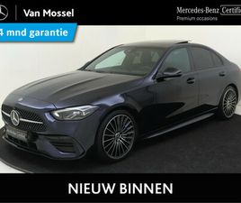MERCEDES-BENZ C-KLASSE 200 LAUNCH EDITION AMG LINE / PANORAMADAK / 19 INCH / NIGHT /