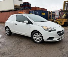 VAUXHALL CORSA VAN VAUXHALL CORSAVAN 1.3 CDTI 16V CAR DERIVED VAN 3DR DIESEL MANUAL FWD L1 H1 (102 G/KM, 74 BHP)