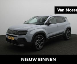 JEEP AVENGER SUMMIT 54 KWH | NAVIGATIE | ELECTRISCHE ACHTERKLEP | STOELVERWARMING |