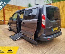 FORD GRAND TOURNEO CONNECT 2018 (18) - SIDE ENTRY PASSENGER UP FRONT AUTO WHEELCHAIR ACCESSIBLE DISABLED ACCESS VE 5-DOOR