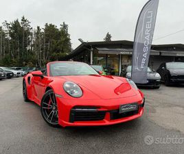 PORSCHE 911 TURBO CABRIOLET/LIFT/SCARICO/PASM/FULL