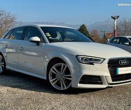 AUDI A3 SPORTBACK 2.0L TDI 150CV S-TRONIC 6 S-LINE EXTERIEUR/INTERIEUR GARANTIE 6MOIS