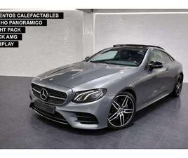 MERCEDES-BENZ CLASE E DESCAPOTABLE AUTOMÁTICO DE