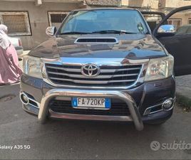 TOYOTA HILUX DOUBLE CABINE AUTO USATE TOYOTA HILUX
