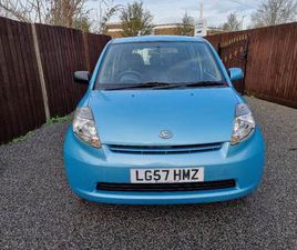 DAIHATSU, SIRION SE, HATCHBACK, 2007, MANUAL - FSH! LOW MILAGE