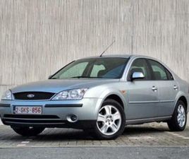 ② FORD MONDEO 1.8I /GHIA/82.000KM /SIÈGES CUIR / BENZIN/ 2CLÉS — FORD — 2EMEMAIN